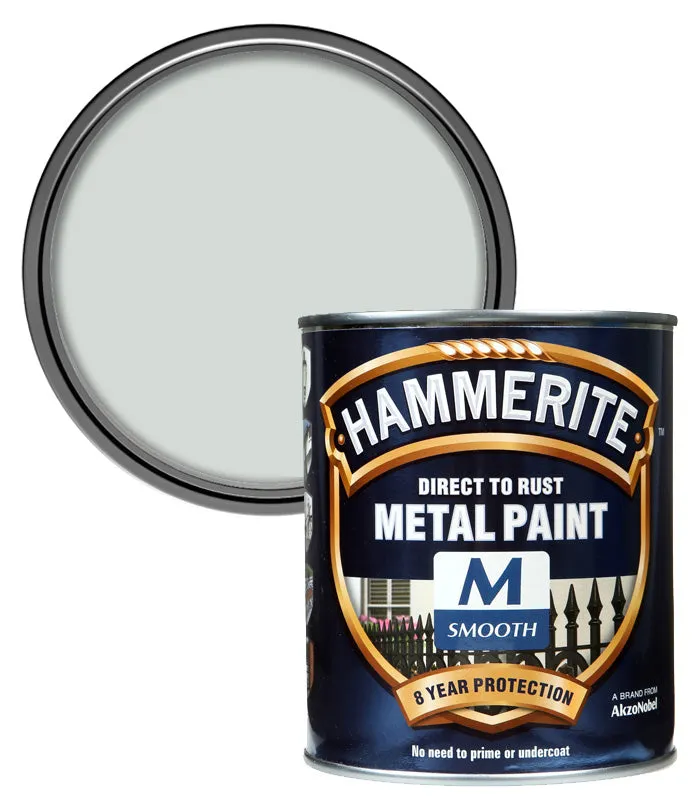 Hammerite Smooth Direct To Rust Metal Paint - 750ml