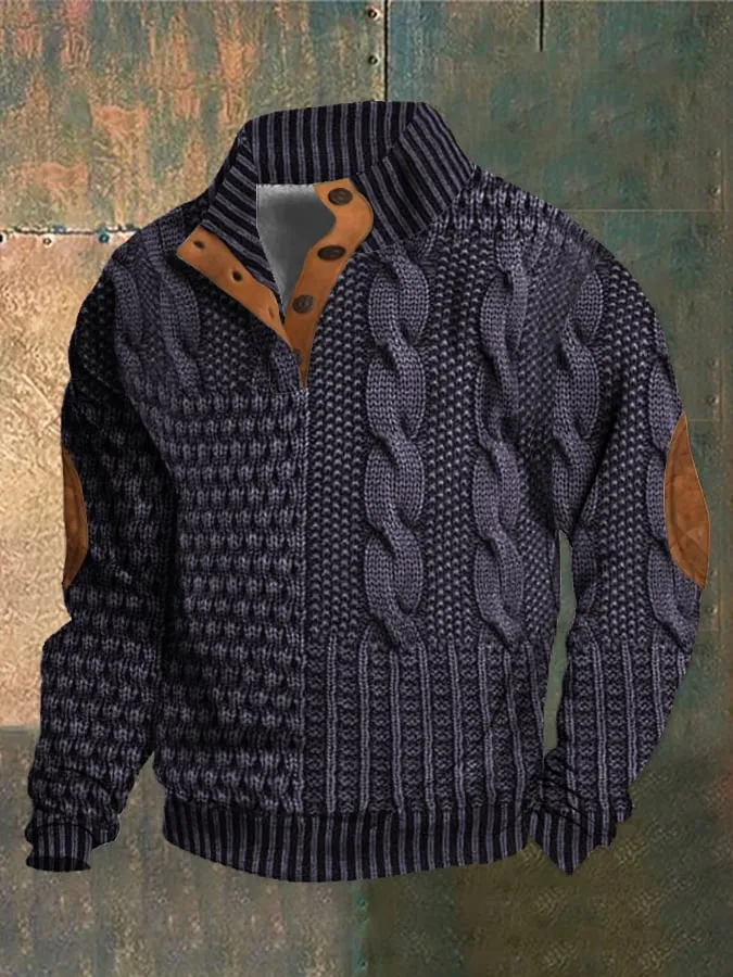 Ivyshape | Buttonable Casual Sweater